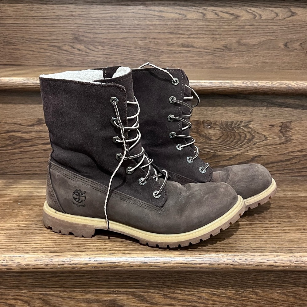 Timberland Winter Boots - Earthkeeper Shearling Lined - Size 9.5